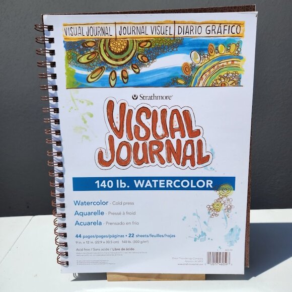 New Strathmore 460-59 400 Series Visual Watercolor Paper Notebook Journal Art - Picture 1 of 8